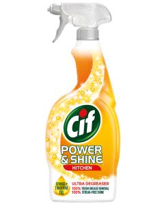 Cif Power&Shine Kitchen Ultra Degreaser Spray